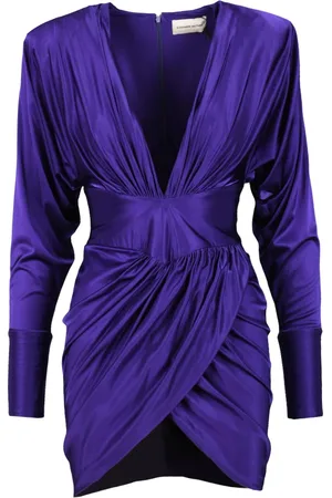 ALEXANDRE VAUTHIER Sukienki, Kobieta, Fioletowy, M, sukienka kobieta