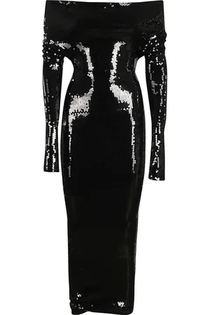 ALEXANDRE VAUTHIER Sukienki, Kobieta, Czarny, M, Sukienka Chic Couture Edit