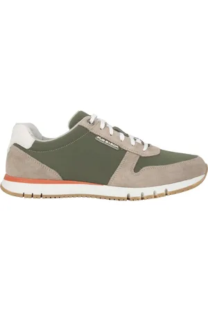 Gabor Buty, Mężczyzna, Zielony, 42 1/2 EU, Zamsz, Zielone Sneakersy Mix