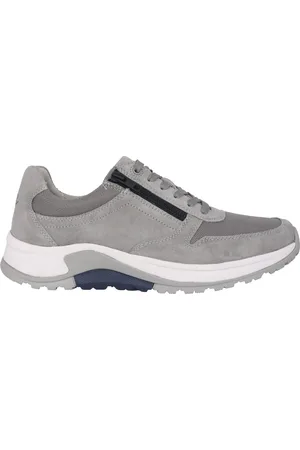Gabor Buty, Mężczyzna, Szary, 40 1/2 EU, Zamsz, Rolling Sneaker - Szare