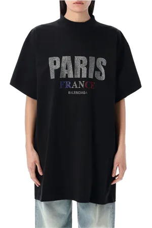 Tシャツ・カットソー BALENCIAGA Women Tunic Tops 814101TNM60 1000 Black BALENCIAGA T-shirt x Under Armour Black (BALENCIAGA/Tシャツ