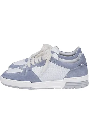 ELEVENTY Buty, Mężczyzna, Niebieski, 41 EU, Skóra, Sneakersy Low-top