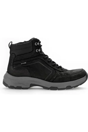 Gabor Buty, Mężczyzna, Czarny, 43 1/2 EU, Zamsz, Eleganckie Damskie Botki