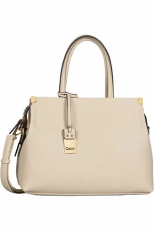 Gabor Torebki, Kobieta, Beżowy, ONE SIZE, Beżowa Torba Shopper Damska