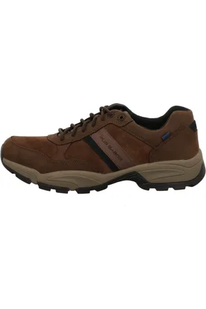 Gabor Buty, Mężczyzna, brązowy, 44 EU, Skóra, Brązowe sznurowane sneakersy