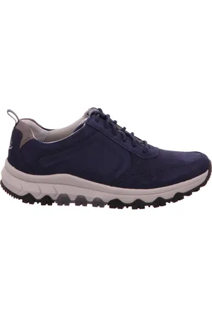 Gabor Buty, Mężczyzna, Niebieski, 44 1/2 EU, Niebieskie Buty na Sznurowadła