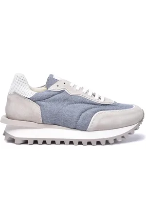 ELEVENTY Buty, Mężczyzna, Szary, 42 EU, Zamsz, sneakers