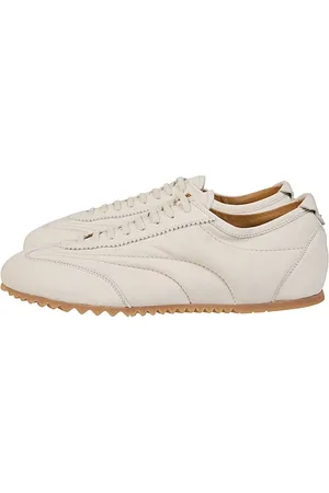 ELEVENTY Buty, Mężczyzna, Beżowy, 43 EU, Zamsz, Sneaker Nabuk z Ultra Cienką Podeszwą
