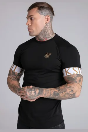 SikSilk Męska Czarna Koszulka Techniczna XS