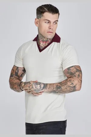 SikSilk Męska Koszulka Polo XS