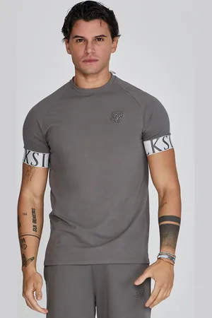 SikSilk Męska Szara Koszulka Techniczna XL