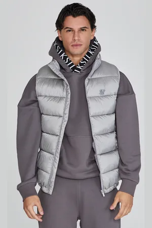 SikSilk Męska Szara Kamizelka S