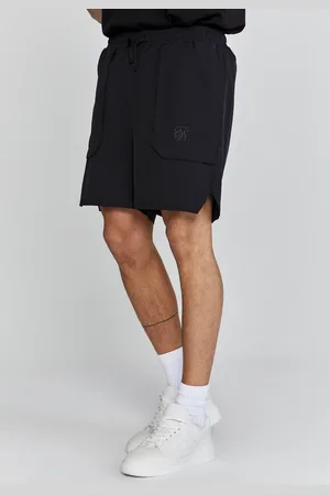 SikSilk Męskie Czarne Szorty XS