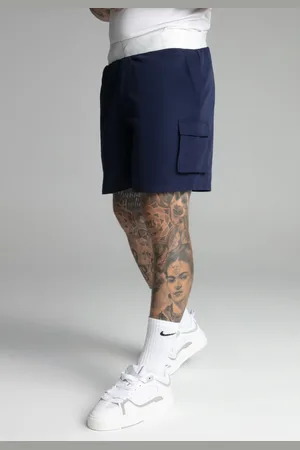 SikSilk Męskie Stroje Pływackie Granatowe XS