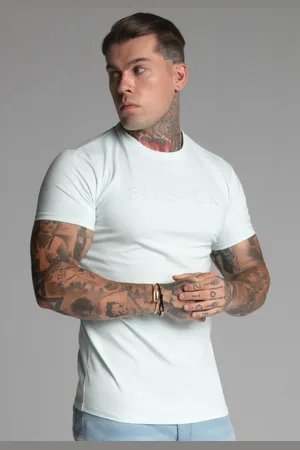 SikSilk Męski T-Shirt Zielony XS