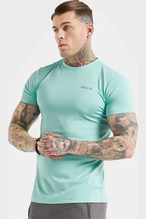 SikSilk Mint Sports Poly T-shirt S
