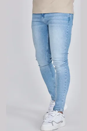 SikSilk Męskie Niebieskie Skinny Jeans 36