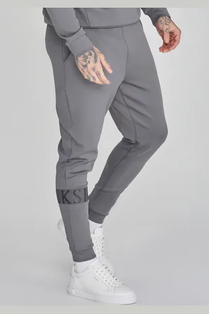 SikSilk Męskie Szare Dynamiczne Dresy XL