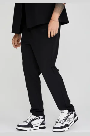 SikSilk Męskie Czarne Spodnie Cargo L