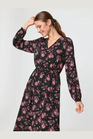 Sinsay Sukienka maxi w kwiaty