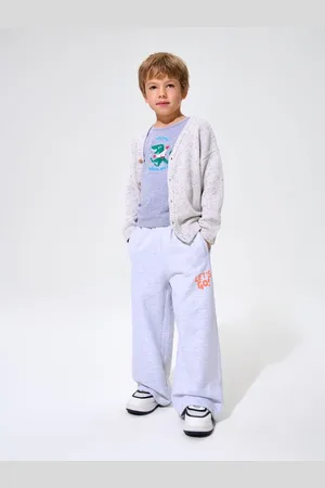 Sinsay Spodnie dresowe Wide leg