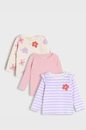 Sinsay Koszulka z długimi rękawami 3 pack