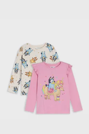 Sinsay Koszulka z długimi rękawami Bluey 2 pack