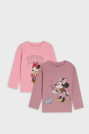 Sinsay Koszulka z długimi rękawami 2 pack Myszka Minnie