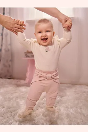 Sinsay Spodnie dresowe z ozdobną kokardą na przodzie