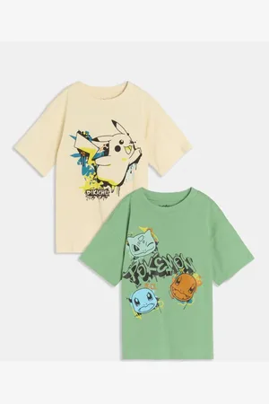 Sinsay Koszulka oversize Pokémon 2 pack