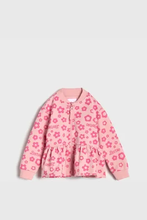 Sinsay Rozpinana bluza z baskinką