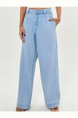Sinsay Jeansy wide leg high waist