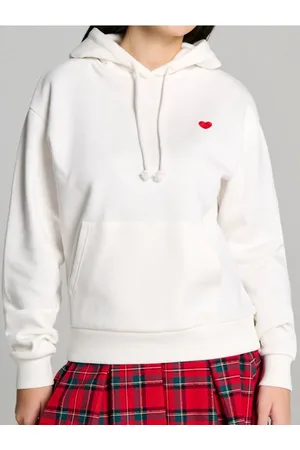 Sinsay Bluza z kapturem z motywem walentynkowym