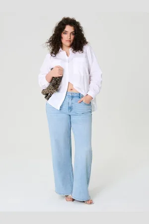 Sinsay Jeansy wide leg high waist