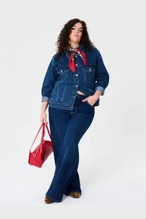 Sinsay Jeansy wide leg high waist