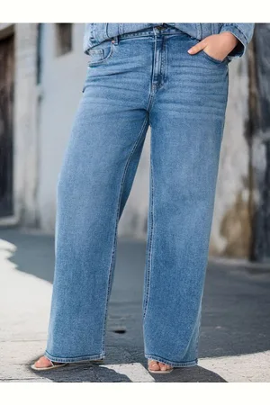 Sinsay Jeansy wide leg high waist