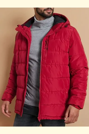 Sinsay Kurtka puffer z kapturem