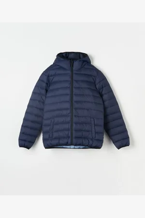 Sinsay Kurtka puffer z kapturem