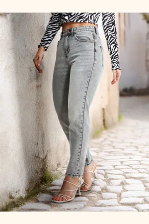 Sinsay Jeansy mom high waist