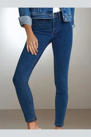 Sinsay Jeansy skinny mid waist
