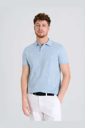 Sinsay Koszulka polo z nadrukiem all over