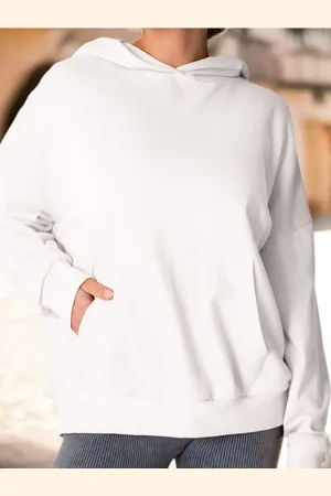Sinsay Bluza hoodie z kieszenią