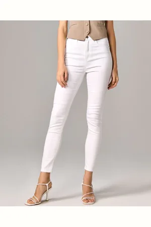 Sinsay Jeansy super high waist skinny