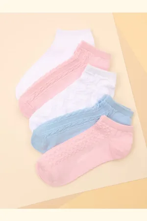 Sinsay Skarpetki stopki ze strukturalnymi wzorami 5 pack