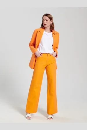 Sinsay Jeansy wide leg high waist