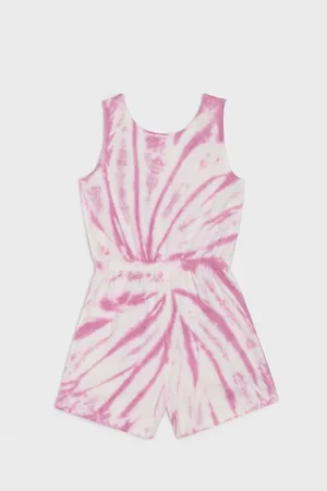 Sinsay Luźny kombinezon tie dye