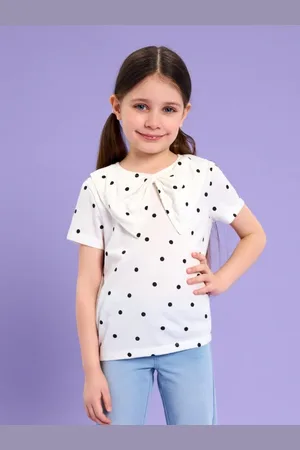 Sinsay Koszulka z ozdobną kokardą przy dekolcie