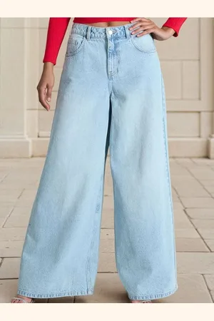 Sinsay Jeansy palazzo super high waist