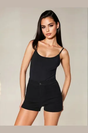 Sinsay Szorty jeansowe high waist