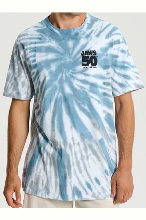 Sinsay Koszulka z efektem tie dye Jaws